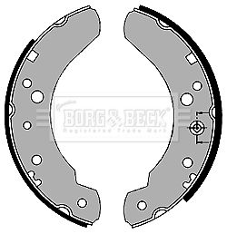 BORG & BECK stabdžių trinkelių komplektas BBS6209